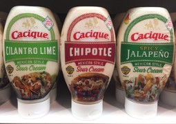 Cacique Sour Cream, Spicy Jalapeno, Mexican Style